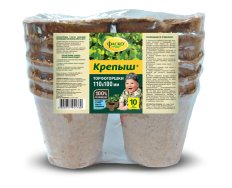 Торфогоршки Крепыш® 100*110 (1 шт = 10 торфогоршков)